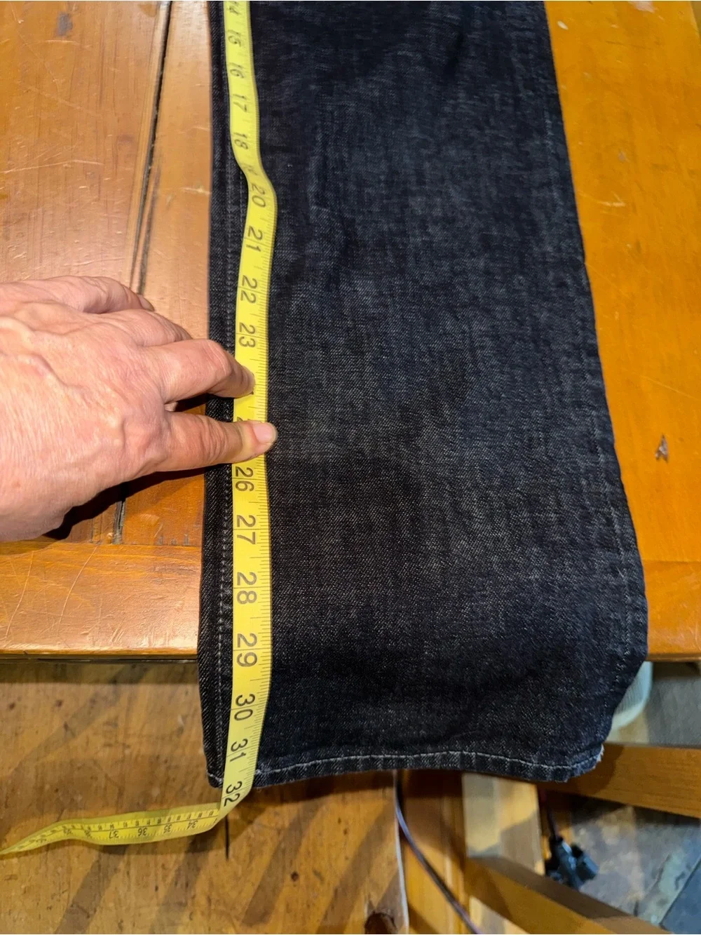 BANANA REPUBLIC Men’s Straight Leg Dark Wash Jeans - 32x32